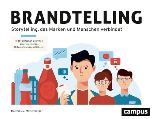 Brandtelling: Erfolgreiche Unternehmensgeschichten in zehn Schritten - Recht - Lernen Sie, wie Storytelling Marken und Menschen verbindet und Ihre Unternehmenskommunikation stärkt.