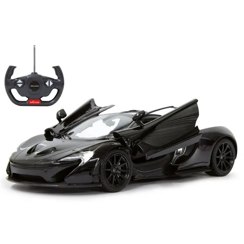 Jamara McLaren P1 1:14 RC Modell - Schwarz - RC-Modelle, detailgetreues 1:14 Modell des McLaren P1 mit manuell öffnenden Türen für ein realistisches Spielerlebnis.