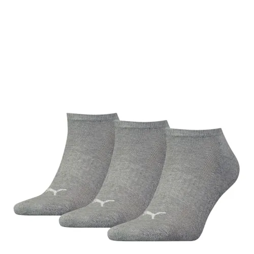 Puma Cushioned Sneaker Socken Middle Grey Melange 35/38 von PUMA