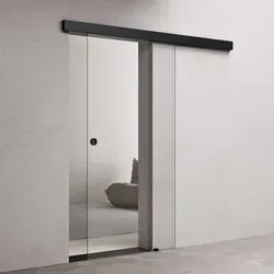 doporro Glasschiebetür Schwarz mit Softclose-Automatik - Elegante Glasschiebetür aus 8mm ESG-Sicherheitsglas, ideal für Räume mit wenig Platz. Mit Softclose-Mechanismus und einfachem Montagezubehör für schnellen Einbau.