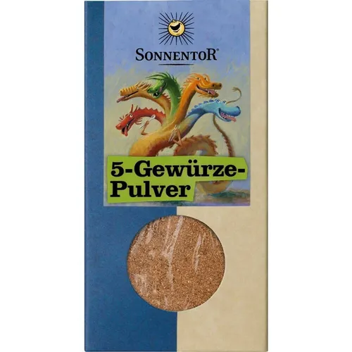 SONNENTOR Bio Gewürzmischung, 5-Gewürze-Pulver (55g) Gewürze Mischung