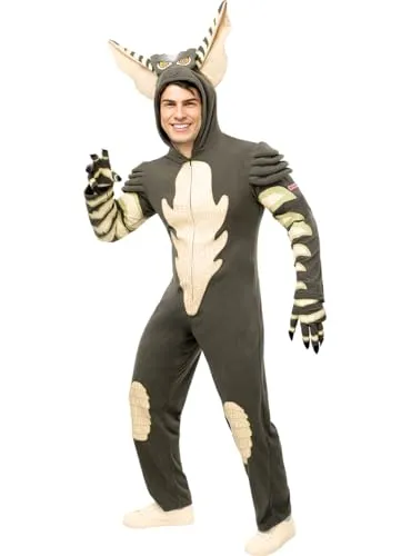 Funidelia Stripe Kostüm - Gremlins für Herren und Damen - Kostüm-Outfits für Erwachsene mit Overall, Kapuze und Handschuhen. Ideal für Halloween und Kostümpartys, einzigartig und originell für unvergessliche Momente!