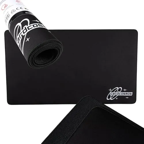 cardcosmos Premium Playmat – TCG Spielmatte – 3 mm weiche Polsterung, strapazierfähig, rutschfeste Unterseite – Schützt Karten & Zubehör – Perfekt für Tabletop-Spiele und Sammelkartenspiele