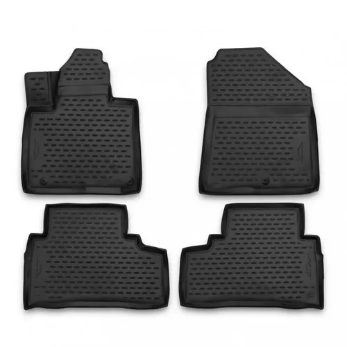 Element Premium Antirutsch Gummi Fußmatten für KIA Sorento - Hochwertige Fußmatten für KIA Sorento, idealer Allwetterschutz mit perfekter Passform und einfachem Reinigung. Robustes Material sorgt für sicheren Halt und schützt vor Nässe und Schmutz.