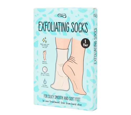 Hornhaut Socken Peeling Maske - Exfoliating Soft Feet - Nagelpflegeinstrumente: Wasserfeste Fußpeeling-Socken für weiche, gepflegte Füße. Abgestorbene Haut löst sich nach 5-7 Tagen. Ideal für alle Hauttypen!