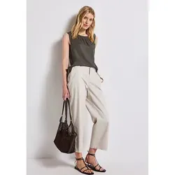 STREET ONE Blusentop mit Raffung - Elegante ärmellose Bluse von STREET ONE, leicht und luftig aus Viskose, ideal für Business und Freizeit. Komfortabler Schnitt für optimale Bewegungsfreiheit.