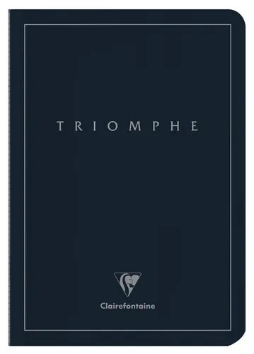 CLAIREFONTAINE Notizbuch Clairefontaine Clairefontaine 37126C Collection Triomphe PLATINUM Un