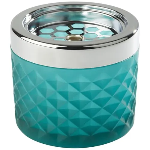 APS Glas Aschenbecher blau 00584 von APS