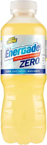 12x Energade Zero Limone Energy Drink Zuckerfrei 0,5L