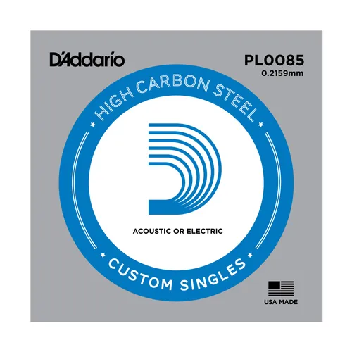 D'Addario PL0085 Plain Einzelsaite