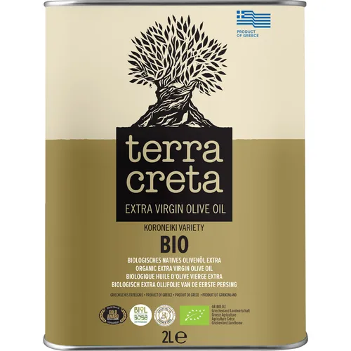 12,10 €/Liter - Terra Creta BIO - Extra Natives Olivenöl / 2 Liter
