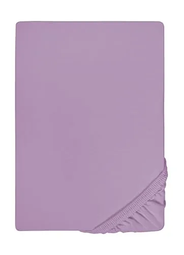 Biberna Feinjersey-Spannbetttuch 0077144 von biberna