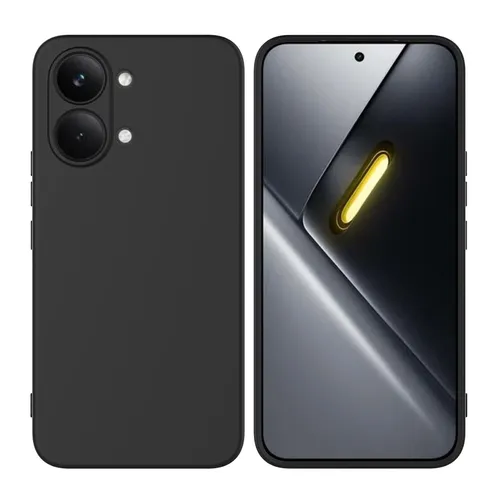Handyhülle für Xiaomi Poco X8 Pro Max Silikon TPU Dünn Stoßfest Flexibel Schwarz