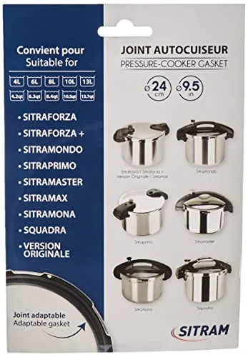 Sitram PPRIJM Dichtungsring für Schnellkochtopf Sitraforza 4-6-8-10-13 L
