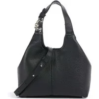 Coccinelle C-Easy Handtasche schwarz E1SHA580101-001 - Handtaschen aus genarbtem Leder, stilvolles Design und vielseitig kombinierbar für jeden Anlass.