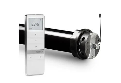 Nobily Rollladenmotor Profi 2-10er Set PR5 inkl. 5-Kanal Funk-Timer Exquisit, (2 St), 20/15-60