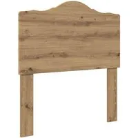 vidaXL Kopfteil Artisan-Eiche 80 cm – Modernes Design für jedes Schlafzimmer - Stylisches Kopfteil aus robustem Holzwerkstoff, das Stabilität und Eleganz vereint. Ideal für verschiedene Bettrahmen und Einrichtungsstile. Einfache Montage garantiert!