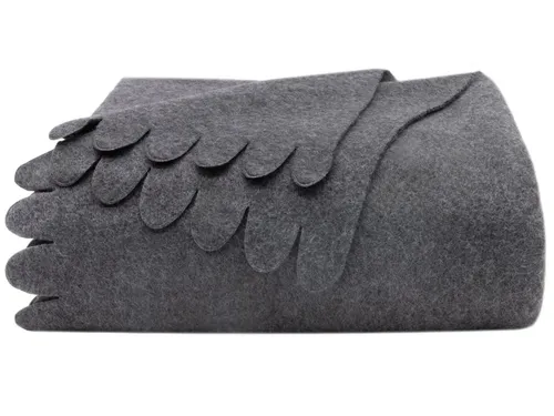 Wohndecke, ZOLLNER, 130 x 170 cm, 100% Polyester, In vielen Farben verfügbar