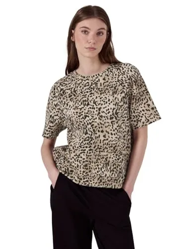 STREET ONE STUDIO Damen F322981 Raglan T-Shirt in Silk-Optik