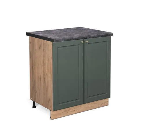 Vicco Spülenunterschrank Fame-Line, Grün-Gold Landhaus in grün von Vicco