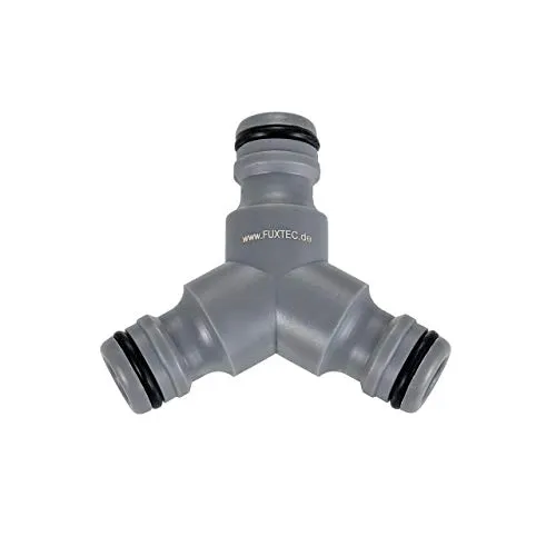 Fuxtec Y-Verteiler FX-YVT1 Anschlussmöglichkeit für 2 Geräte an einen Wasserhahn