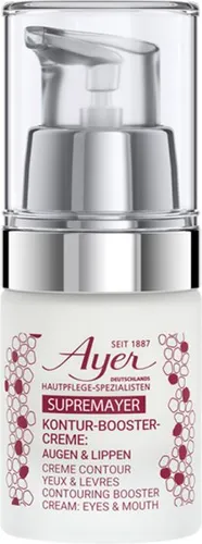 Ayer Suprêmayer Cream for Eyes & Mouth 20 ml - Augenpflege mit multi-aktiver Spezialcreme, gezielt gegen Fältchen, Augenringe und Schwellungen für einen jugendlichen Look.