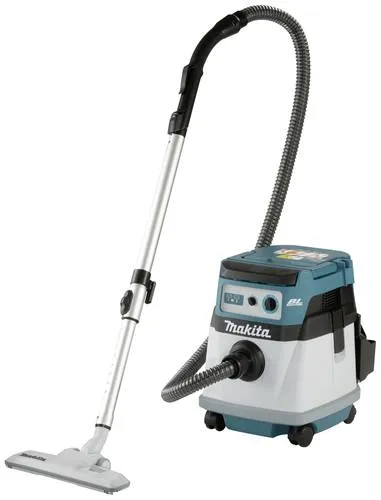 Makita Nass-Trockensauger DVC155LZX2 - 15 Liter, Akku 2 x 18V, zertifizierter Sicherheitssauger Staubklasse L mit individuell einstellbarer Saugleistung