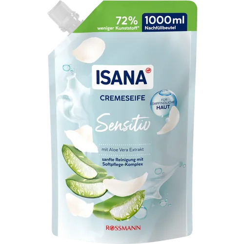 ISANA Cremeseife sensitiv 4068134176493