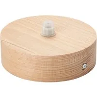 Orion Lightstyle Baldachin Holz Natur 100 mm 1 Flammig in beige von ORION LIGHTSTYLE