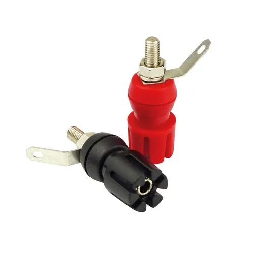 Dynavox Bananeneinbaubuchsen Kunststoff Queranschluss 1 Paar Kabel 4 mm 150009