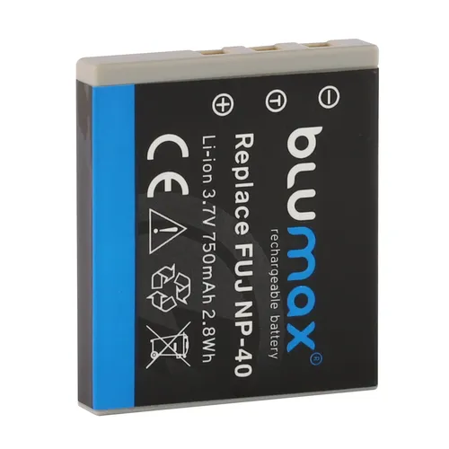 Blumax Akku passend für Fuji NP-40 Pentax D-LI85 Minolta NP-1  750 mAh (3,7V)