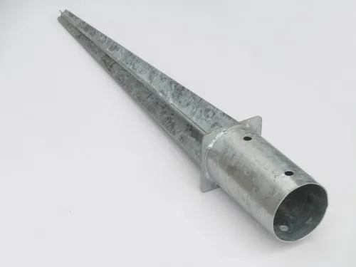 mm rund Pfosten Träger Einschlag-hülse Bodenhülse Holz Pfosten Pfahl Zaun 80