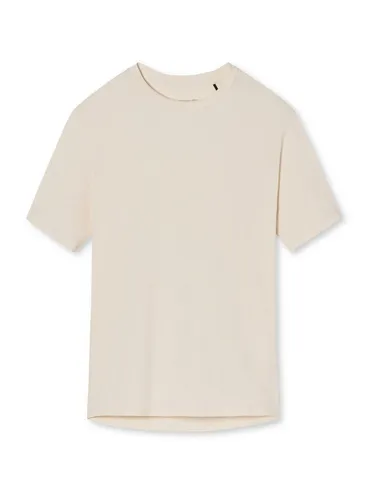 Schiesser Damen Schlafshirt Kurzarm Baumwolle - Mix + Relax Pyjamaoberteil - Schlafanzugoberteil für Damen aus der beliebten SCHIESSER Serie 