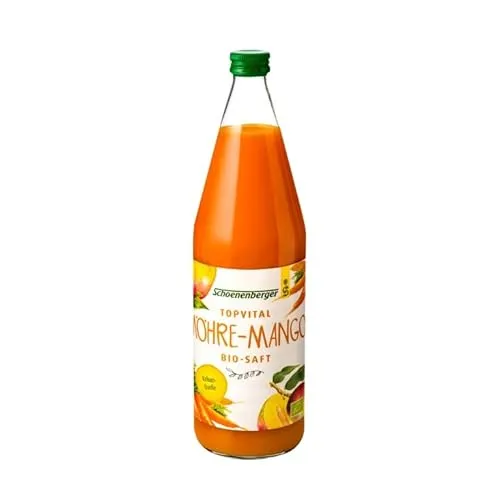 TOPVITAL Kurdrink Möhre-Mango Bio Schoenenberger 750 ml