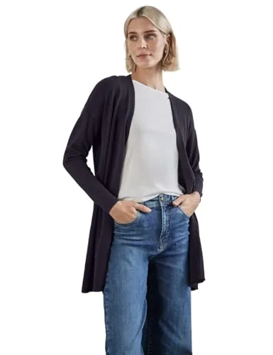 Street One Damen Langer Feinstrickcardigan