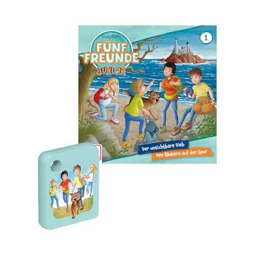 Galakto Audio-Token: Fünf Freunde Junior - Der unsichtbare Dieb & Den Räubern auf der Spur, Hörspiel für Kinder ab 4 Jahren, Spielzeit ca. 47 min