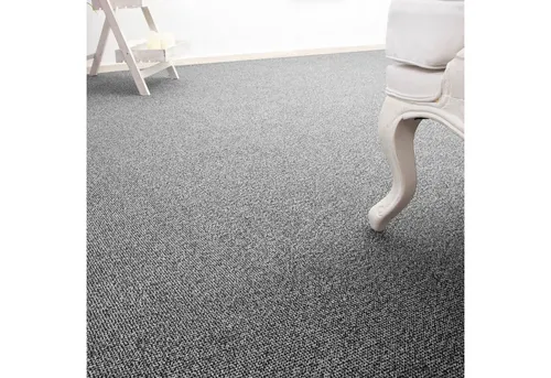 Andiamo Teppichboden Carlos, Feinschlinge, Gesamthöhe 6,5 mm, Made in Netherlands, rechteckig, melierte Optik, Breite 200, 400 cm oder 500 cm, strapazierfähig