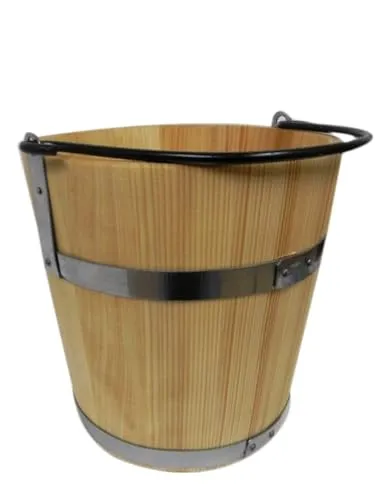 Eimer Braun von Wooden World