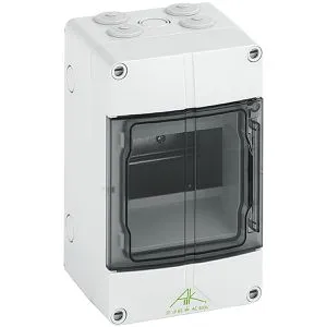 Spelsberg AK 05 AUTOMATENKASTEN - Kleinverteiler mit IP65 Schutzart, ideal für sichere Installationen in anspruchsvollen Umgebungen. 5 Teilungseinheiten und universelle Leitungseinführungen für maximale Flexibilität.
