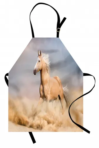 Pferde Kochschürze Palomino-Sand-Wüste