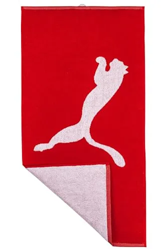 PUMA Handtuch in rot von PUMA