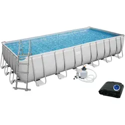 Bestway Power Steel Pool 732x366x132 cm mit Sandfilterpumpe