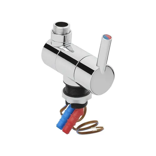 Brausebatterie MIschbatterie A 12V Ø27 mm mit Mikroschalter für Wohnmobil & Boot