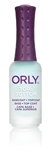 ORLY Top 2 Bottom Unter- & Überlack 9ml – 2-in-1 Nagelpflege für optimale Haftung, Schutz & hochglänzendes Finish, als Unter- und Überlack verwendbar