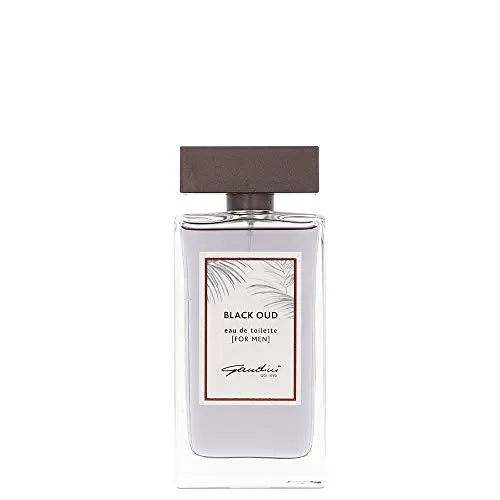 Gandini Black Oud Herrenparfüm, Eau de Toilette, würziger Duft, mit grünen Noten, Lavendel, Tabak, Weihrauch, Muskat, Bernstein, Zedernholz, Labdanum, Sandelholz, Oud, Musk, 100 ml