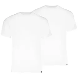 PUMA Poloshirt Puma Crew Tee M (48/50) - Herren-Shirt aus 100% Baumwolle, lässiger Stil in klassischem Weiß, perfekt für Freizeit und Sport