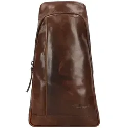 Greenburry Newport Umhängetasche aus Leder 33 cm - Braun - Gürteltaschen, stilvolle Umhängetasche aus hochwertigem Leder mit praktischem Design für den täglichen Gebrauch.