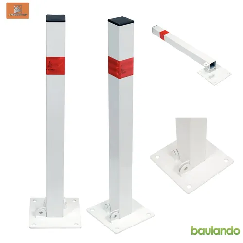 Parkplatzsperre 60cm – Robuste Absperrprofsten für Sicherheit - Stabile Absperrprofsten aus Stahl, ideal zur Sicherung von Parkplätzen. Mit einem Gewicht von 4,5 kg sorgt sie für festen Halt und zuverlässigen Schutz.