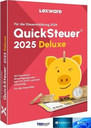 QuickSteuer Deluxe 2025 von Lexware