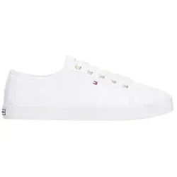 Tommy Hilfiger ESSENTIAL NAUTICAL SNEAKER Damen - Damen-Sneaker aus 100% recyceltem Polyester, stilvolles Design und optimale Passform für jeden Anlass – ideal für Alltag und besondere Events.